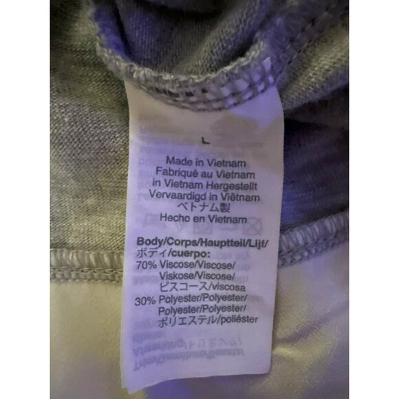 J.Crew Mercantile Gray Sleeveless Layered Look Hem Tank Top Size Large - Picture 5 of 7